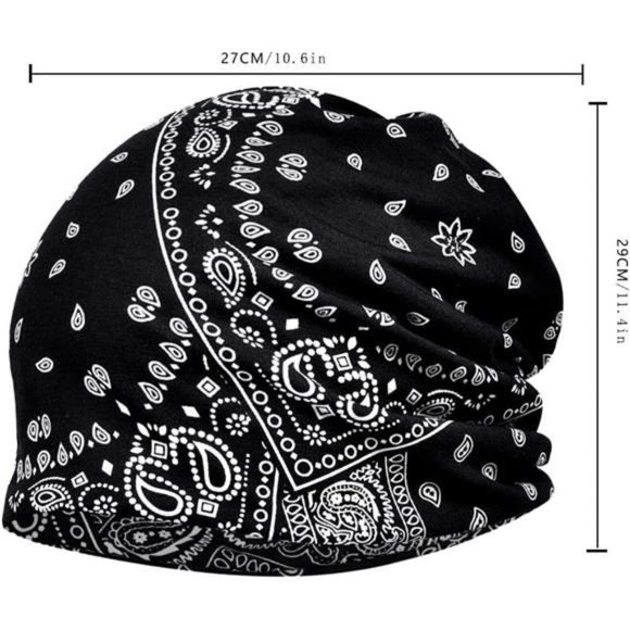 4 PCS Women Baggy Slouchy Beanie Chemo Hat Cap Slouchy Snood Hat Cancer Headwear - Picture 2 of 8